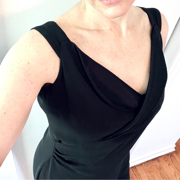 Vintage Giorgio Armani Black Silk Formal Gown - Picture 2 of 13